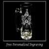 Clark English Family Coat of Arms 27oz Beer Stein Set of 4, Engraved Personalization Included view 2