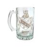Brown English Family Coat of Arms 27oz Beer Stein Set of 4  Personalized Heraldic Engraving view 2