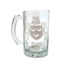 Harris English Family Coat of Arms 27oz Beer Stein - Set of 4 - Personalized Heraldic Engraving view 2