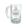 Miller English Family Coat of Arms Beer Stein Set of 4  27oz Personalized Engraved Glass Mugs view 2