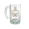 Anderson English Family Coat of Arms 27oz Glass Stein  Personalized Heraldic Engraving view 1