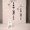 Archtwain Amerindian Decorative Design - Metal Wall Decor Home Office Decoration, Bedroom Living Room Decor, Sculpture (42.5 x 7.87 inch) view 4