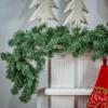 9 ft Christmas Holiday Balsam Pine Garland Set of 2 view 2