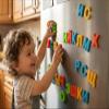 BOHS Russian Magnetic Alphabet Letters, Educational Learning Toy for Kids, Play on Fridge, Magnetic Board, 2 Count view 2