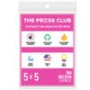50 Micron | Premium Nylon Tea Filter Bags | 5" x 5" | 25 Pack view 1