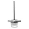 Emco Liaison 181500101 Toilet Brush Set Satin/Chrome with Brush Holder Wall Mounted view 1