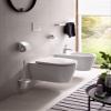 Emco Liaison 181500101 Toilet Brush Set Satin/Chrome with Brush Holder Wall Mounted view 2