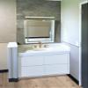 24 Inch X 32 Inch | LED Bathroom Mirror ADA Fixed Tilt | Lighted Vanity Mirror + Digital Clock 4000K view 2