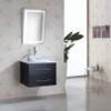 24 Inch X 32 Inch | LED Bathroom Mirror ADA Fixed Tilt | Lighted Vanity Mirror + Digital Clock 4000K view 4