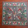 2' X 3' Needlepoint Rug Vintage Monkey Flower #9 view 1