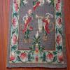 2' X 3' Needlepoint Rug Vintage Monkey Flower #9 view 2