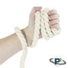 Paracord Planet Natural Twisted Cotton Rope (3/8 Inch, Natural, 300 Feet) - USA Made - Strong Triple-Strand Rope for Pet Toys, Sports, Home Dcor, Macram, Crafts, Indoor and Outdoor Use view 3