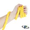 PARACORD PLANET Natural Twisted Cotton Rope (1/2 Inch, Gold, 50 Feet) - USA Made - Strong Triple-Strand Rope for Pet Toys, Sports, Home Dcor, Macram, Crafts, Indoor and Outdoor Use view 3