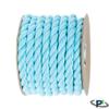 Paracord Planet Natural Twisted Cotton Rope (1/2 Inch, Aqua Blue, 50 Feet) - USA Made - Strong Triple-Strand Rope for Pet Toys, Sports, Home Dcor, Macram, Crafts, Indoor and Outdoor Use view 2
