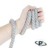 Paracord Planet Natural Twisted Cotton Rope (1/2 Inch, Grey, 100 Feet) - USA Made - Strong Triple-Strand Rope for Pet Toys, Sports, Home Dcor, Macram, Crafts, Indoor and Outdoor Use view 3