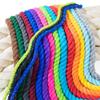 PARACORD PLANET Natural Twisted Cotton Rope (1/4 Inch, Black, 100 Feet) - USA Made - Strong Triple-Strand Rope for Pet Toys, Sports, Home Dcor, Macram, Crafts, Indoor and Outdoor Use view 4
