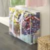Whitmor Jumbo Everyday Holiday Bag, Seasonal Storage for Easter, Fourth of July, Fall & Christmas, Clear/White Large view 2