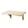 Desk for Small Spaces Wood Folding Wall-Mounted Drop-Leaf Table Kitchen & Dining Table Desk Home Office Desk Workstation (Size : 80CM*50CM) view 1
