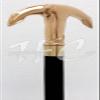 Mahira Nautical Vintage Brass Ship Anchor Handle Walking Canes Stick Nautical Wooden Stick A view 4