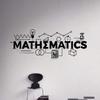 Mathematics Wall Decal Vinyl Sticker Science Education School Home Art Decor 20(nwg) view 1