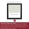 ARLO BLINDS Faux Wood Blinds with Crown Valance - 30.5" Width x 60" Height, White, Cordless Window Blinds & Shades - Blinds for Indoor Windows, 2" Faux Wooden Blinds for Home, Window Shades view 2