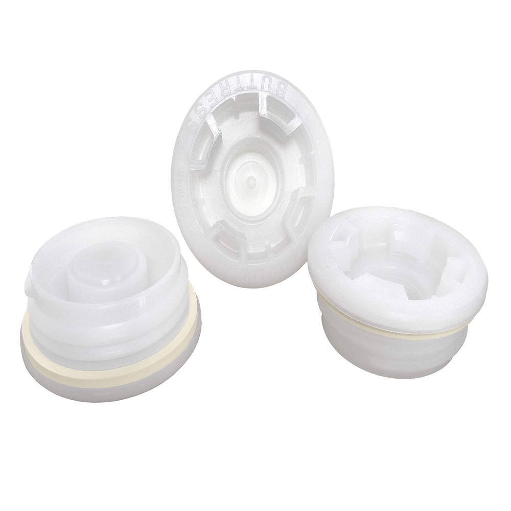 Poly Drum Accessories (Coarse Thread, 3 Pack, Bung Plug, Polypropylene)