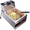 MAZORIA Bhavya Enterprises Steel Electric Deep Fryer (6 L, Silver) view 3