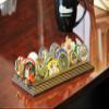 4 Row Challenge Coin Holder - Military Coin Display Stand - Amazing Military Challenge Coin Holder - Holds 19-25 Coins 4 Rows MADE IN THE USA! (SOLID Walnut) view 2