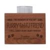 LifeSong Milestones Personalized Pet Memorial Sympathy Votive Funeral Candle Holder Cherry Wood Keepsake Gift Ideas for pet 3.75 x 3.75 x 2.75 (The Memory of You) view 1