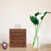 LifeSong Milestones Personalized Pet Memorial Sympathy Votive Funeral Candle Holder Cherry Wood Keepsake Gift Ideas for pet 3.75 x 3.75 x 2.75 (The Memory of You) view 2