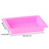 Junlinto Gold Brick Mold Silicone Cake Mold,Handmade Manufacture Bullion Shape soap Mold Random delivery 12cm view 4