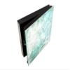 Decorative Key Storage Cabinet with Glass White Board K10A: Abstract Messy Texture view 4
