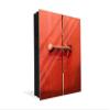 Decorative Key Storage Cabinet with Glass White Board K10A: Antique Latch with no Entry view 1