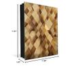 Decorative Key Storage Cabinet with Glass White Board K10A: Image of Cubes view 3