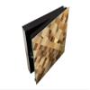 Decorative Key Storage Cabinet with Glass White Board K10A: Image of Cubes view 4