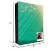Decorative Key Storage Cabinet with Glass White Board K10A: Paper Card view 3