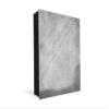 Decorative Key Storage Cabinet with Glass White Board K10A: Grunge Background view 1