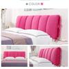 ERHANG Reading Pillows Headboard Cover Protector Bedside Dust-Proof Cover Solid Wood Hard Bed Thicken Anti-Collision All-Inclusive Bed Backrest Cushion,A-12060cm view 2