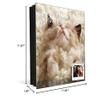 Decorative Key Storage Cabinet with Glass White Board K10A: Little Kitten Sleeping view 3