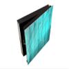 Decorative Key Storage Cabinet with Glass White Board K10A: Old Hardwood view 4