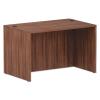 Alera Valencia Series Straight Front Desk Shell, 47.25" X 29.5" X 29.63", Modern Walnut view 1