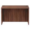 Alera Valencia Series Straight Front Desk Shell, 47.25" X 29.5" X 29.63", Modern Walnut view 2