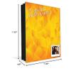 Decorative Key Storage Cabinet with Glass White Board K10A: Triangular Design view 3