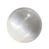 CircuitOffice Selenite White Sphere, 50-60 mm (2-2.4"), for Wicca, Reiki, Healing, Metaphysical, Chakra, Positive Energy, Meditation, Protection, Powers, Lucky Feng Shui, Decoration Or Gift view 1