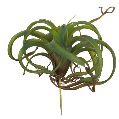A&B Home Faux Green Spider Plant, Dark, 12x12x8 inches Stem
