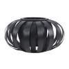 A&B Home Bamboo Lantern Black/Contemporary view 1