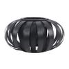 A&B Home Bamboo Lantern Black/Contemporary view 2