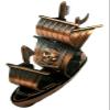 Sailing Ship with Pirate Die Cast Metal Collectible Pencil Sharpener view 1