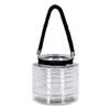 A&B Home Seward Candle Lantern, Short Clear/Urban Industrial view 1