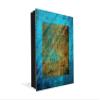 Decorative Key Storage Cabinet with Glass White Board K10A: Grunge Designs view 1